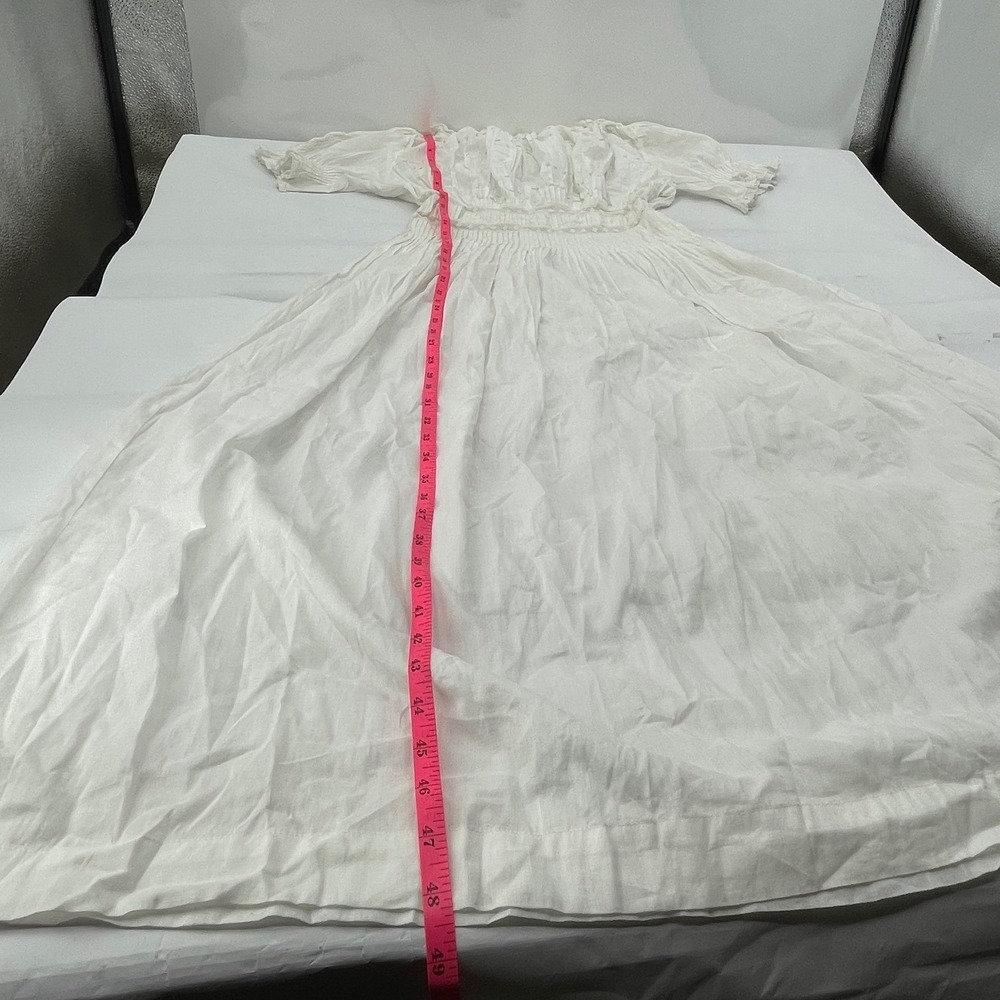 DOEN Maxi Dress Sol XS White Good - Picture 4 of 5